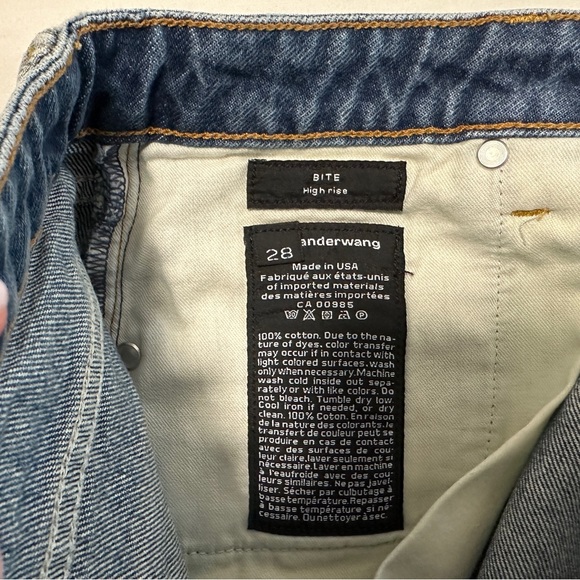 Alexander Wang Bite High Rise Shorts - Picture 10 of 10